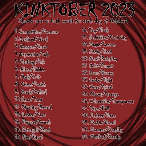 kinktober 2023